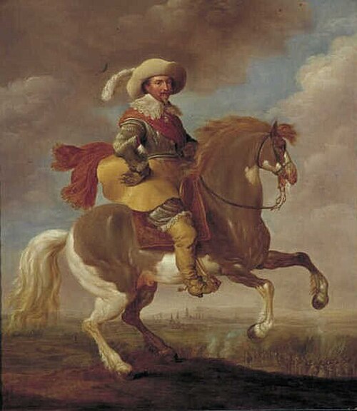Prince Frederick Henry in front of Maastricht, 1635, Paulus van Hillegaert