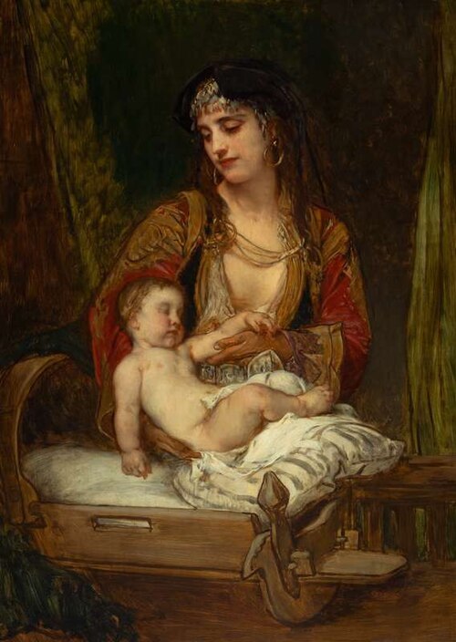 Montenegrin Madonna, 1865, Jaroslav Čermák