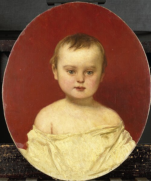 Henri Bernard Kolk à 2 ans, 1857, Jaroslav Čermák