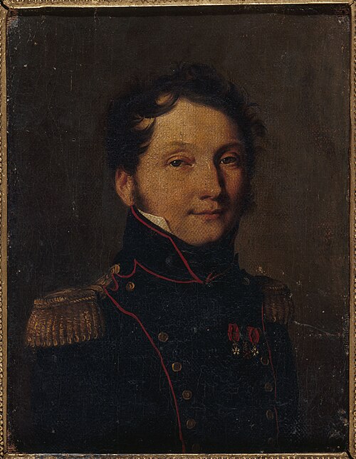 Portrait dit du capitaine Jules Raulin, 1810, Louis-Léopold Boilly