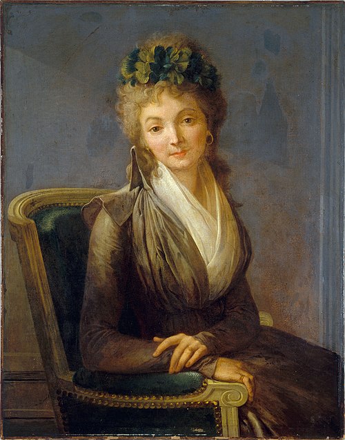 Portrait présumé de Lucile Desmoulins (1771-1794), 1790, Louis-Léopold Boilly