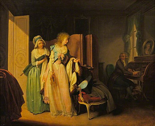The Visit Returned, 1789, Louis-Léopold Boilly