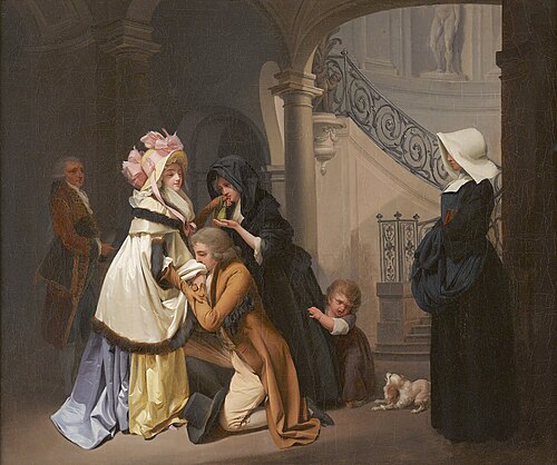 Heart Recognition, 1790, Louis-Léopold Boilly