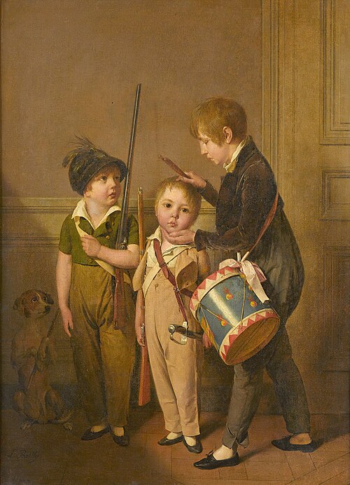Mes petits soldats, 1804, Louis-Léopold Boilly