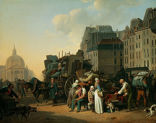 The Movings, 1822, Louis-Léopold Boilly