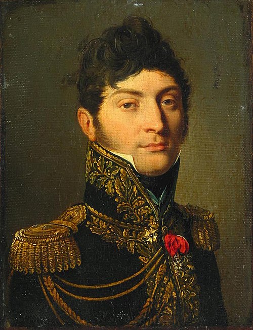 Portrait of de Michel du Roс, the Count de Frioul, 1807, Louis-Léopold Boilly