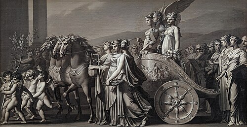 Le Triomphe du tsar Alexandre Ier, 1814, Louis-Léopold Boilly