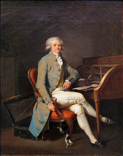 Robespierre by Boilly, 1791, Louis-Léopold Boilly
