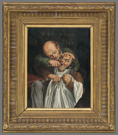 U zubára, 1840, Louis-Léopold Boilly