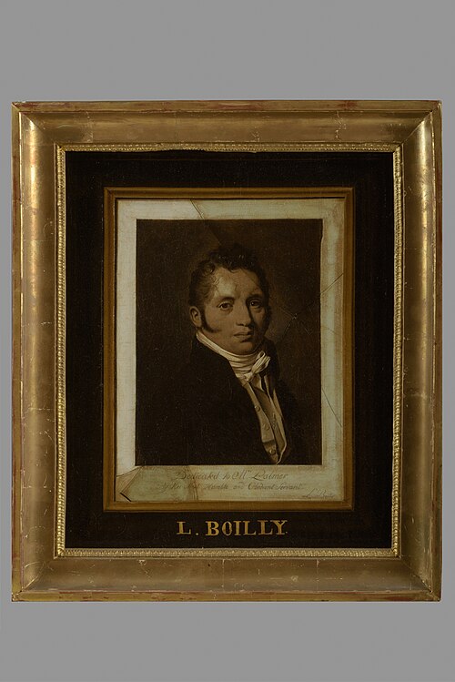 Portrait de Thomas Palmer, en trompe-l’œil, 1850, Louis-Léopold Boilly