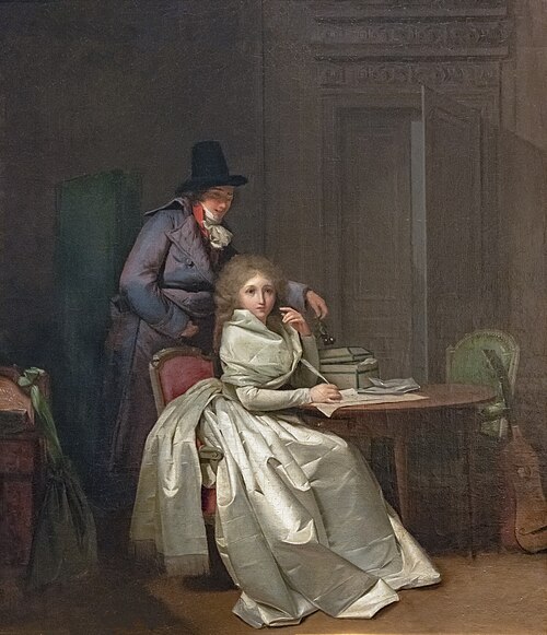 La Lettre, 1787, Louis-Léopold Boilly