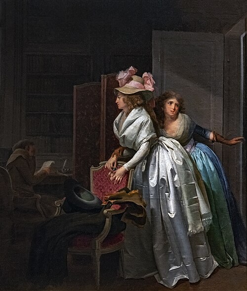 Le Cadeau délicat, 1787, Louis-Léopold Boilly