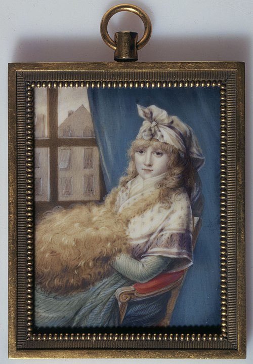 Portrait présumé de Lucile Desmoulins, 1790, Louis-Léopold Boilly