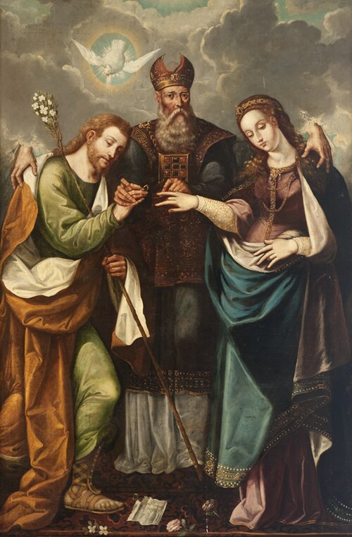 The Marriage of the Virgin (Desposorios del la Virgen), 1668, Pedro Ramírez