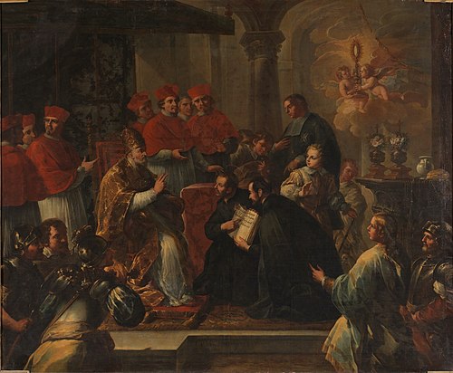 Aprobación de la regla de la Orden de los Clérigos Menores, 1738, Pedro Rodríguez de Miranda
