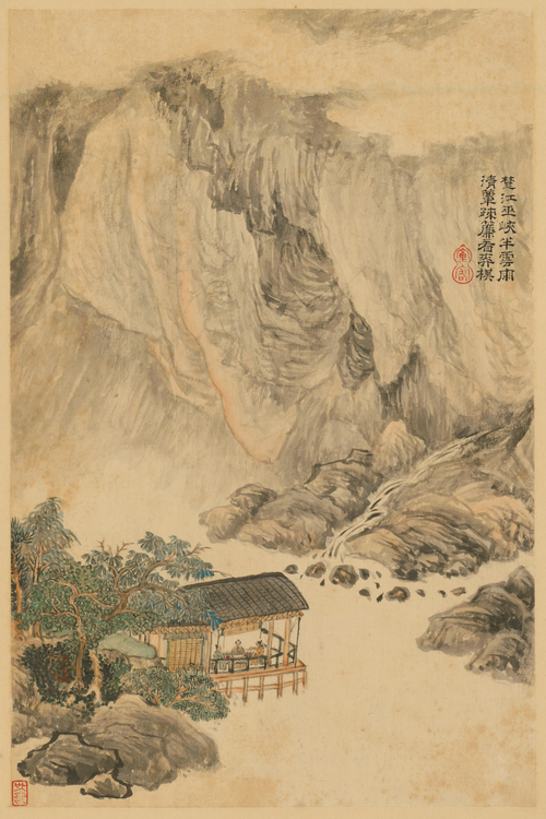 王时敏画杜甫诗意册, , Wang Shimin