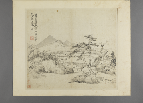 王翚仿古山水册, , Wang Hui