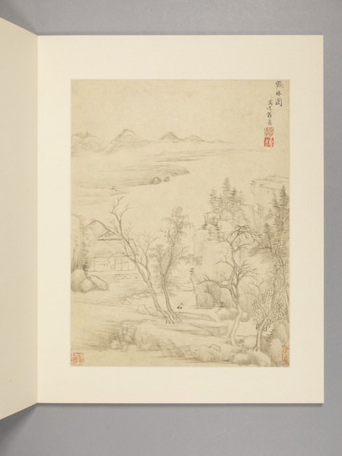 王翚仿古山水册, , Wang Hui