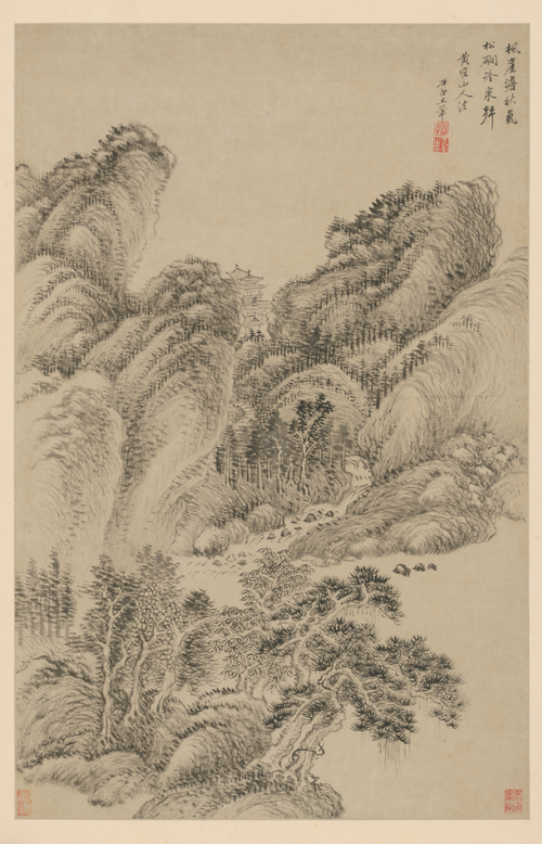 王翚仿古山水册, , Wang Hui