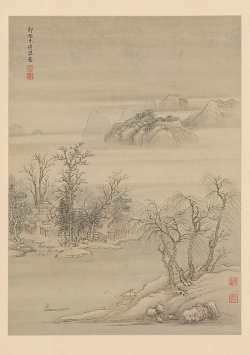 王翚仿古山水册, , Wang Hui
