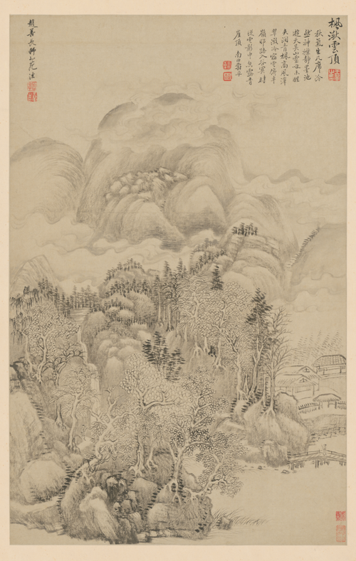 王翚仿古山水册, , Wang Hui