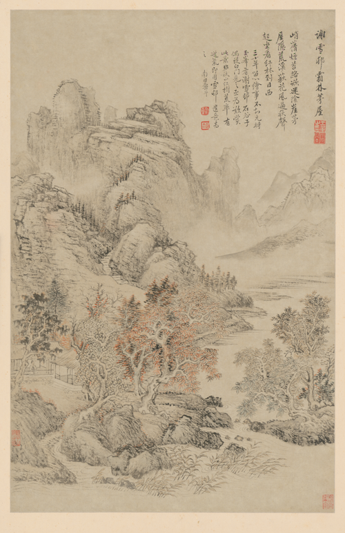 王翚仿古山水册, , Wang Hui