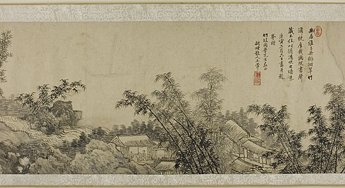 The Bamboo Slope, 1674, Wang Hui