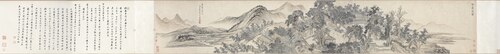 Hall of Lofty Pines, 1703, Wang Hui
