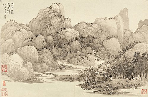 Landscapes after old masters, 1675, Wang Hui