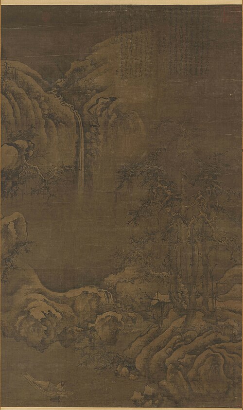 Fishing Boat on a Wintry River, , Li Cheng