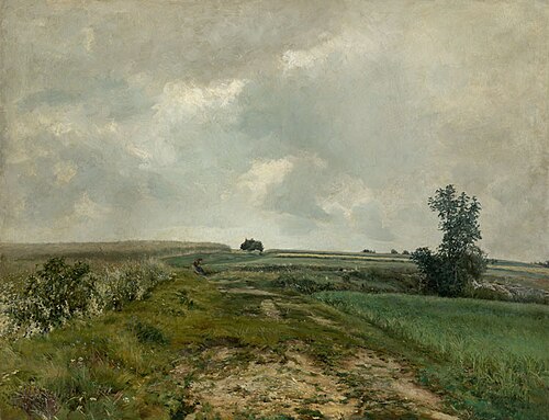 The Clouds Viewed from the Native House, 1894, František Kaván