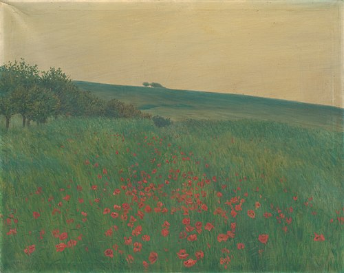 Red Poppies, 1910, František Kaván