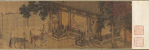 Duke Wen of Jin Recovering His State, 1150, Li Tang