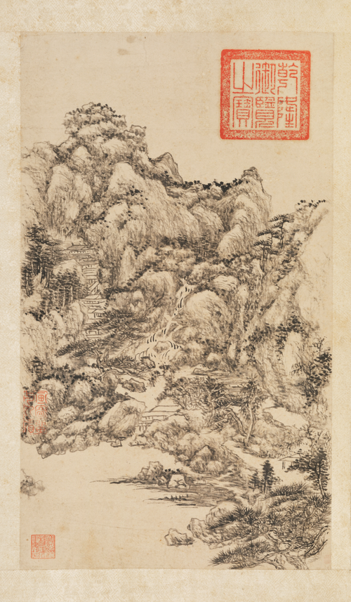 王原祁山水册, , Wang Yuanqi