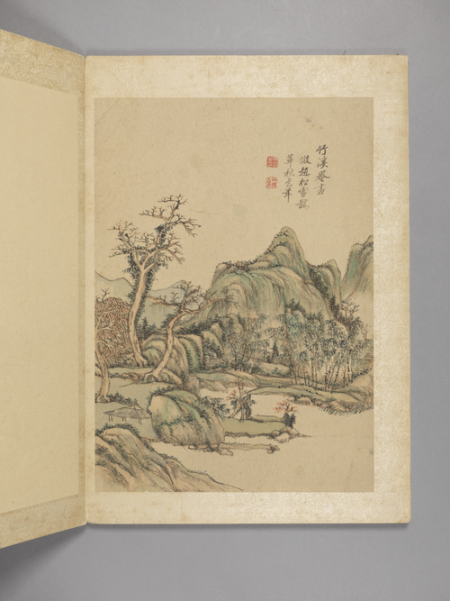 王原祁仿古山水册, , Wang Yuanqi