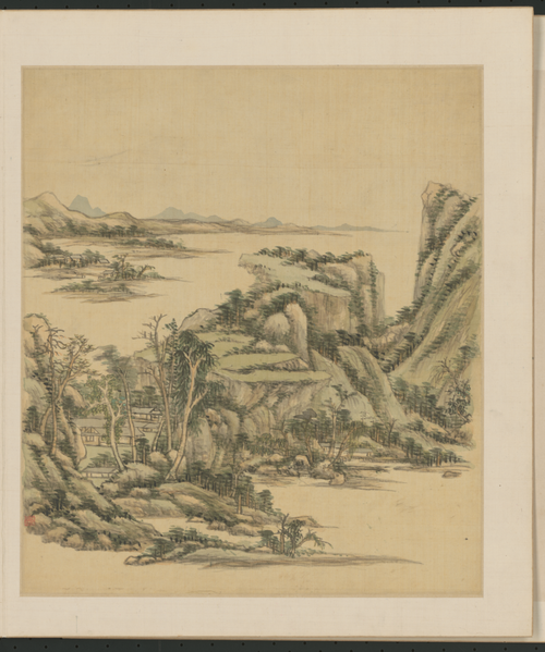 王原祁山水册, , Wang Yuanqi