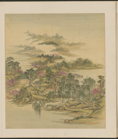 王原祁山水册, , Wang Yuanqi
