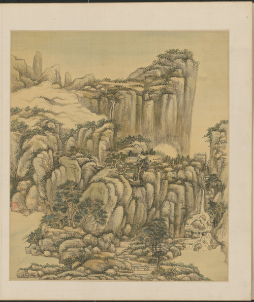 王原祁山水册, , Wang Yuanqi