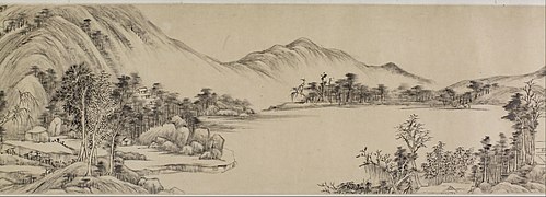 Free Spirits Among Streams and Mountains, 1684, Wang Yuanqi