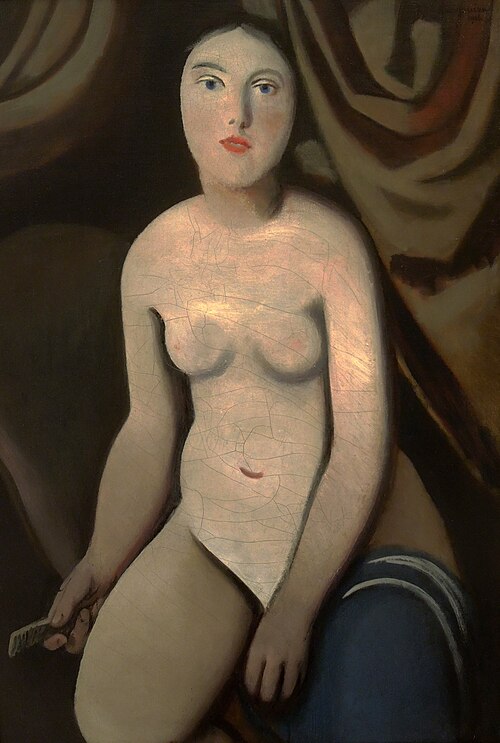 In front of the Mirror, 1926, Rudolf Kremlička