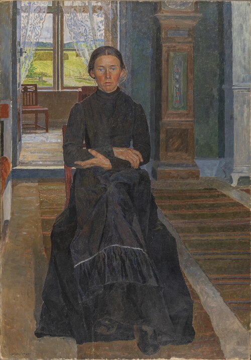 The Farmer's Daughter, 1902, Carl Wilhelmson