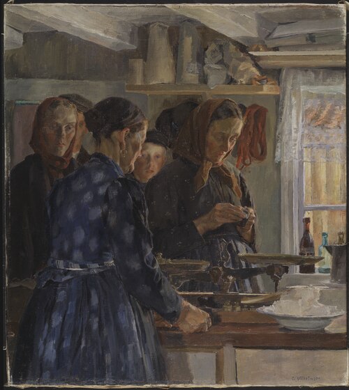 The Village Shop, 1896, Carl Wilhelmson
