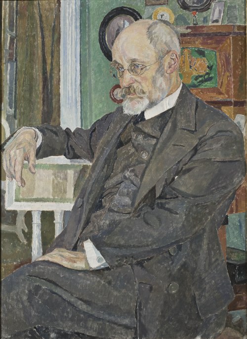 Nils Kreuger, 1858-1930, artist, 1924, Carl Wilhelmson