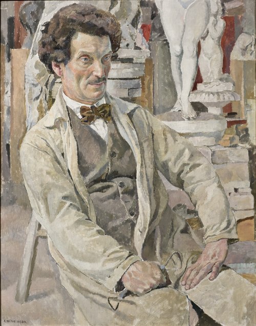 Carl Eldh, 1873-1954, artist, 1924, Carl Wilhelmson