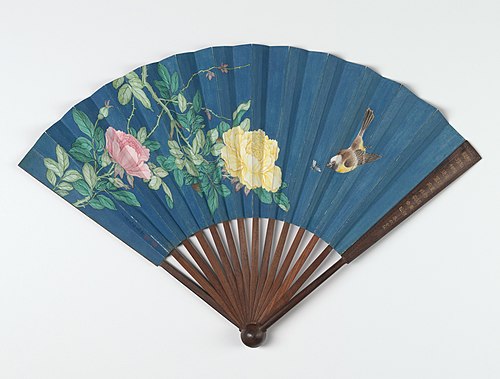 Small Bird Pursuing an Insect Amidst Roses, , Jiang Tingxi