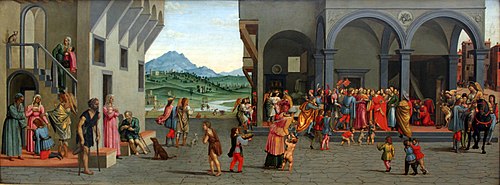 Representation from the Life of the Young Tobias, 1505, Francesco Granacci