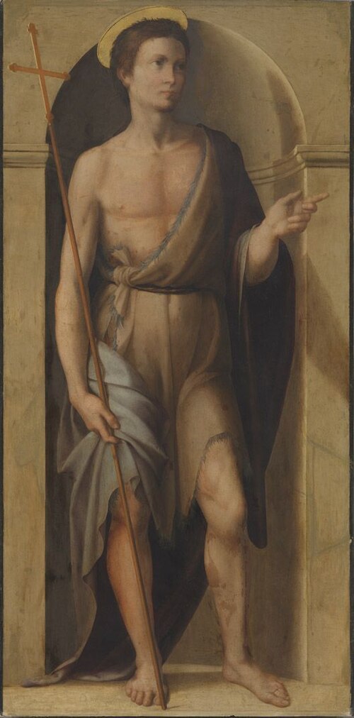 Jean le Baptiste, 1532, Francesco Granacci