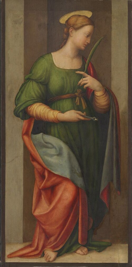 Saint Apollonia, 1532, Francesco Granacci