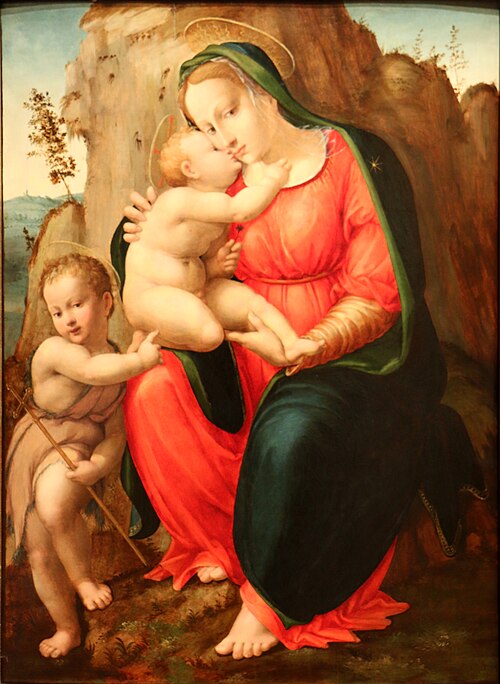 Vierge à l'Enfant, 1550, Francesco Granacci