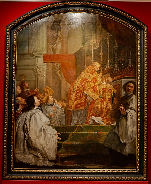 The mass of St. Martin, 1654, Jan Boeckhorst